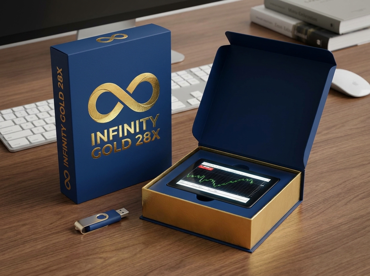 กล่องโปรแกรม Infinity Gold 28X พร้อมอุปกรณ์สำหรับใช้งาน